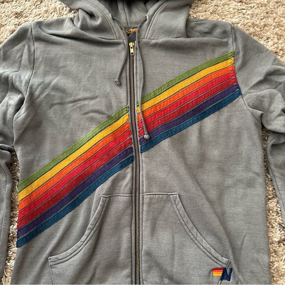 Aviator Nation disco stitch hoodie - Picture 3 of 12